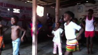 Liberian Dance Troupe in rehearsal 1 [upl. by Rraval]