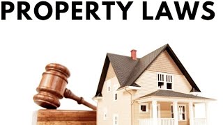 Shortcut notes of Transfer of Property Act1882 [upl. by Let]