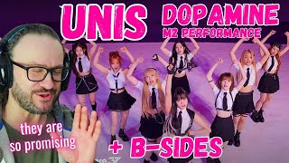 UNIS 유니스 DOPAMINE M2 performance  bsides reaction [upl. by Nachison]