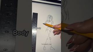 Easy Body Tutorial 👀 arttutorial howtodraw artist [upl. by Leummas]