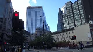 London city centre Square mile tour Old World versus 1984 Orwellian buildings blows the mind [upl. by Stanfield]