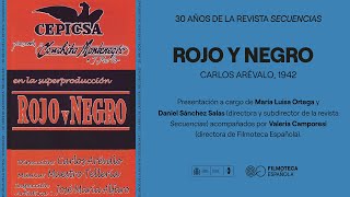 30 AÑOS DE LA REVISTA quotSECUENCIASquot  PRESENTACIÓN DE quotROJO Y NEGROquot CARLOS ARÉVALO 1942 [upl. by Coney]