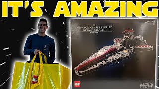 LEGO Star Wars UCS Venator Review [upl. by Silma]