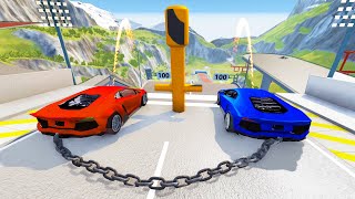 Satisfying Car Crashes Compilation 12 Beamng Drive Car Shredding Experiment [upl. by Papageno175]