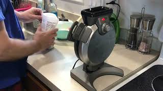 Cuisinart vertical Belgian waffle maker review [upl. by Dlanod205]