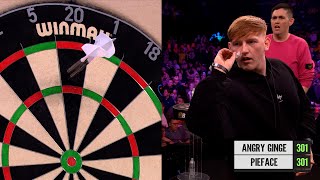 Angry Ginge vs Pieface 🎯  2024 Premier League Darts [upl. by Theobald]