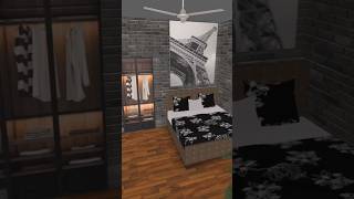 How to decorate the Bedroom for Men 🤩 interiordesign trending bedroom wow shen mensroom boy [upl. by Yelmene261]