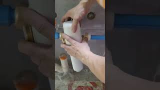 Filter installation process [upl. by Ayrotal]