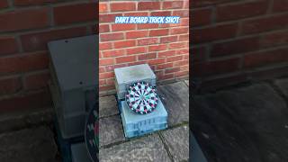 Dart board trick shot trickshots dartboard [upl. by Hermia854]