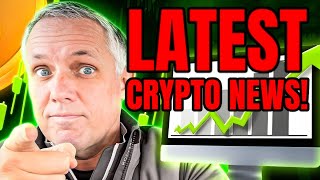 THE CRYPTO MARKET IS UP TODAY THE LATEST CRYPTO NEWS [upl. by Eden]