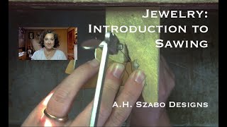 Intro to Jewelry Sawing One [upl. by Eiffe]