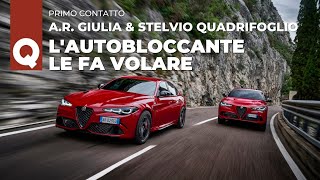 Alfa Romeo Giulia amp Stelvio Quadrifoglio il restyling delle sportive Ecco come vanno [upl. by Kreegar650]