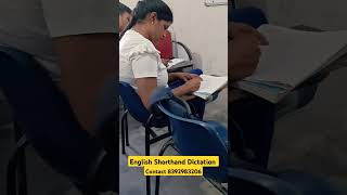 English Shorthand Dictation 80 wpm  shorthand dictation motivation steno viral shorts [upl. by Rehpotsyrhc869]