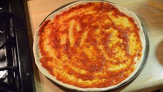 Thin Crust Pizza Sauce Aurelios Clone [upl. by Rialb708]