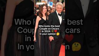 Who looks the best Couple on Oscars in 2024✨❤️ In your opinion🤔😍 oscars redcarpet couple metgala [upl. by Widera258]