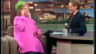 Bette Midler on David Letterman 1994 [upl. by Anaugahs]