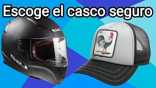 Como escoger un casco para moto [upl. by Christye]