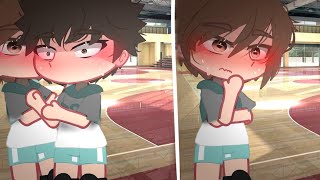 °•Whats wrong Oikawa•° Haikyuu IwaOi Gacha art [upl. by Garson]