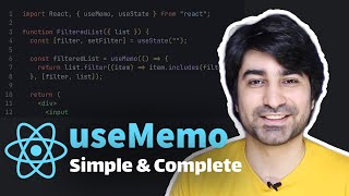 React useMemo hook  Simple and complete [upl. by Germayne]