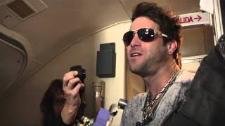 Parmalee performs quotCarolinaquot live on a Southwest plane [upl. by Allerim508]