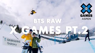 X Games 2024 Part 2  Slope Style Finals  Rail Jam  BTS RAW  Mark Mcmorris [upl. by Imalda]