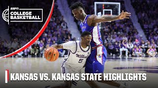 🚨 SUNFLOWER SHOWDOWN UPSET 🚨 Kansas vs Kansas State  Full Game Highlights [upl. by Odlonyer]