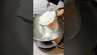 How to make bread dough using stand mixer recipe in the description box cooknbak3 shorts bread [upl. by Nonnel]