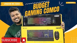 Best Gaming Keyboard ⌨️ amp mouse Combo ⚡️ under Rs1200 [upl. by Enetsirk]