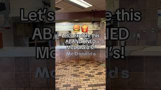 Abandoned McDonald’s in Pennsylvania mcdonalds abandoned abandonedplaces urbex food fyp [upl. by Granger642]