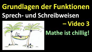 Sprech und Schreibweisen bei Funktionen  V3G  KAS3 [upl. by Yesima133]