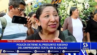 Parricidio en el Callao más personas estarían implicadas en crimen de empresario textil [upl. by Humfrid]