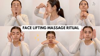 Correct way of Massaging Wrinkle Free Youthful Skin antiaging [upl. by Erminie944]