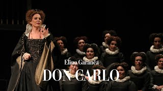 Don Carlo  Intervista con  Interview with Elīna Garanča Teatro alla Scala [upl. by Ahsemad]