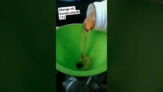 SUZUKI SMASH OIL CHANGE shortsvideo shorts shortvideo castroloil short diy castrolengineoil [upl. by Ellatsirhc550]