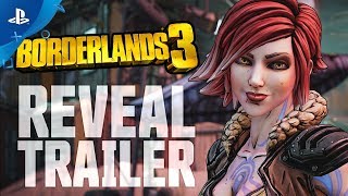 Borderlands 3  Official Reveal Trailer  PS4 [upl. by Petra427]