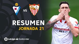 Resumen de SD Eibar vs Sevilla FC 02 [upl. by Rodman416]