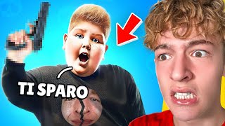 Un BIMBO PAZZO mi HA MINACCIATO con una PISTOLA🤬 Brawl Stars [upl. by Maxwell909]