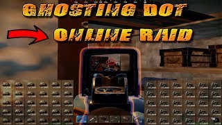 GHOSTING dot to ONLINE RAID  Rust Clan Vs Clan [upl. by Aeht947]