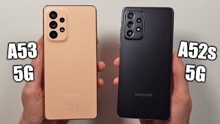 Samsung A53 5G vs A52s 5G 🔥 Speed Test [upl. by Louie]