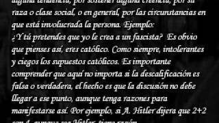 i Vicios de la Argumentación Falacias y Sofismas 1 de 2 [upl. by Alleen]