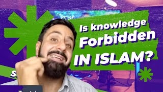 Is Knowledge haram in Islam  Hamza Tzortzis [upl. by Saibot]