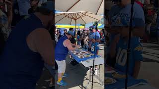 chargers tailgate cookoff 🫡 shorts [upl. by Ursala]