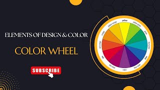 Class  4 Elements of design amp color part1 color wheel  fashion designing online course telugu [upl. by Olpe]