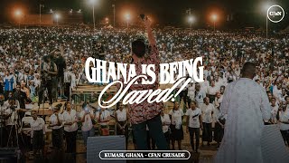 GHANA IS BEING SAVED Kumasi Ghana  CfaN Crusade Recap [upl. by Anirav698]