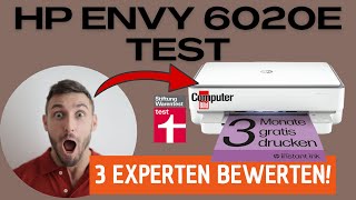 HP ENVY 6020e Test Erfahrungen Review  Gut für SW Duplex amp Scannen [upl. by Sivolc]