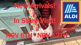 10 New Aldi Deals In Store Visit New Arrivals New Sales From NOVEMBER 6THNOVEMBER 12TH [upl. by Aidualc]