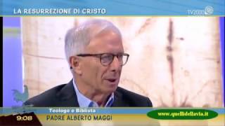 La resurrezione di Cristo Intervista a Alberto Maggi [upl. by Nomannic]