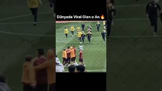 Dünyada Viral Olan Fenerbahçe ve Galatasaray Atışması 🔥 futbol [upl. by Asiilanna334]