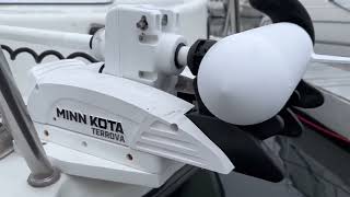 New 87quot Riptide Terrova Saltwater Trolling Motor  Minn Kota [upl. by Puett824]