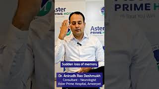 Understanding the symptoms of stroke  Dr Anirudh Rao Deshmukh  Aster Prime Hospital Hyderabad [upl. by Eitsyrk540]